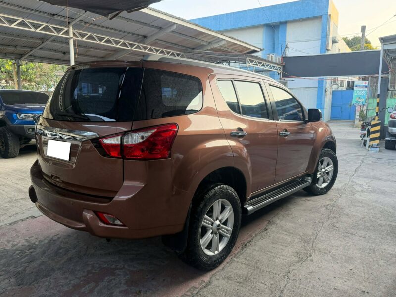 2015 ISUZU MUX LS 2.5L DIESEL AUTOMATIC TRANSMISSION