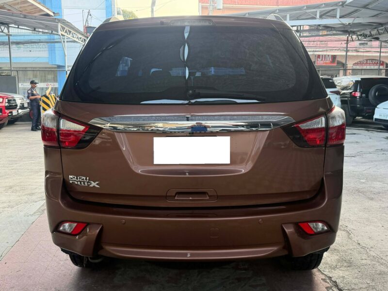 2015 ISUZU MUX LS 2.5L DIESEL AUTOMATIC TRANSMISSION