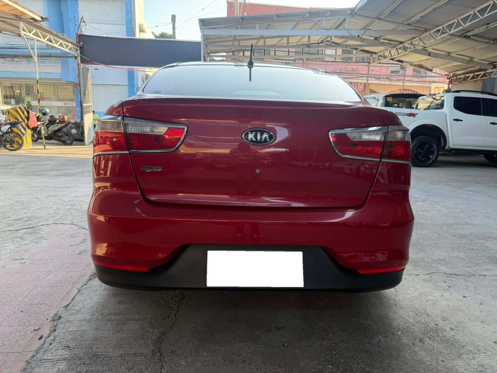 2015 KIA RIO EX MANUAL TRANSMISSION