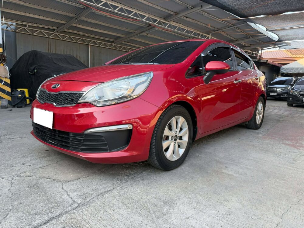 2015 KIA RIO EX MANUAL TRANSMISSION