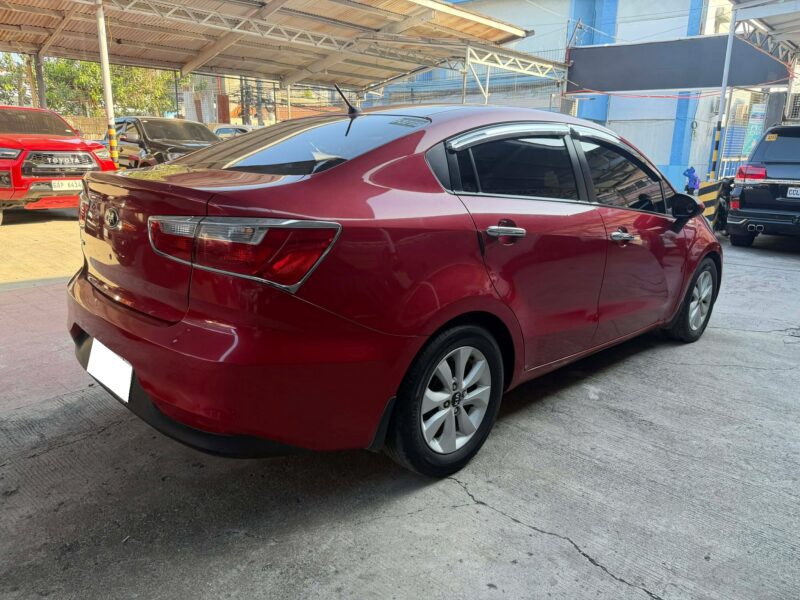 2015 KIA RIO EX MANUAL TRANSMISSION