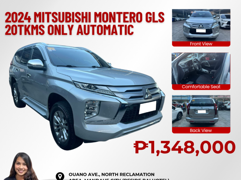 2024 MITSUBISHI MONTERO GLS AUTOMATIC TRANSMISSION