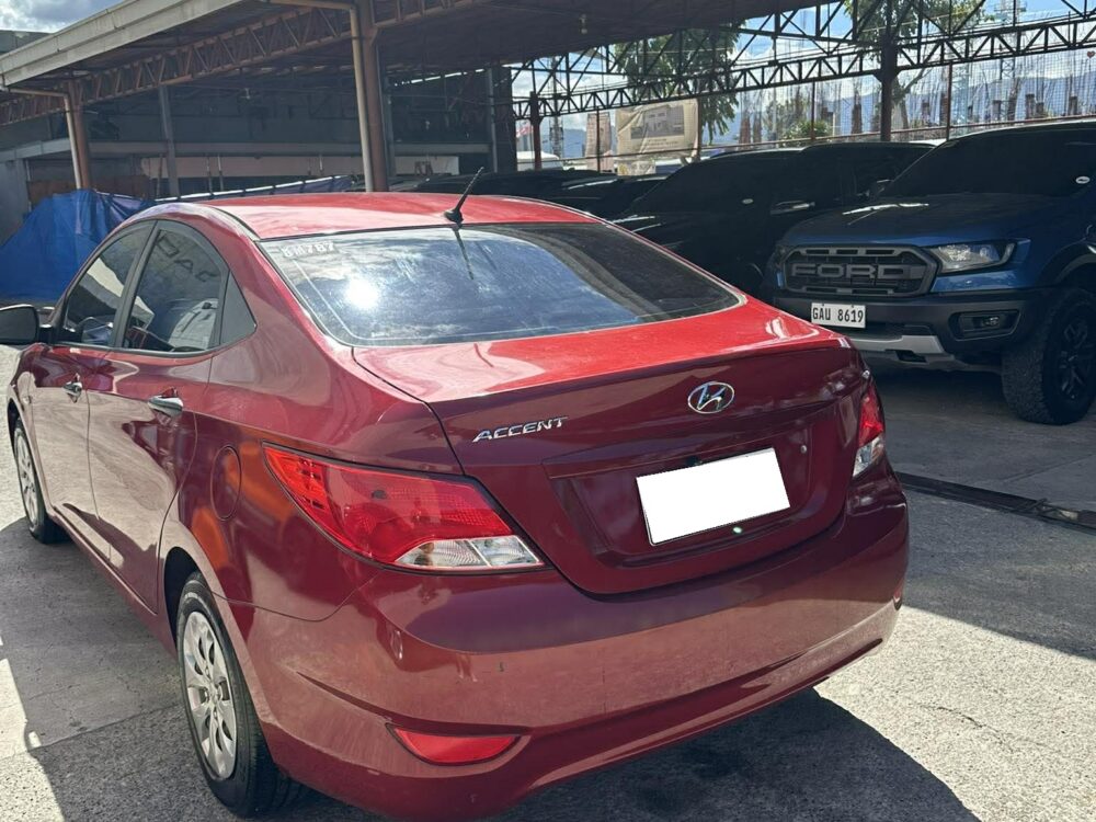 2019 HYUNDAI ACCENT 1.4L GASOLINE MANUAL TRANSMISSION