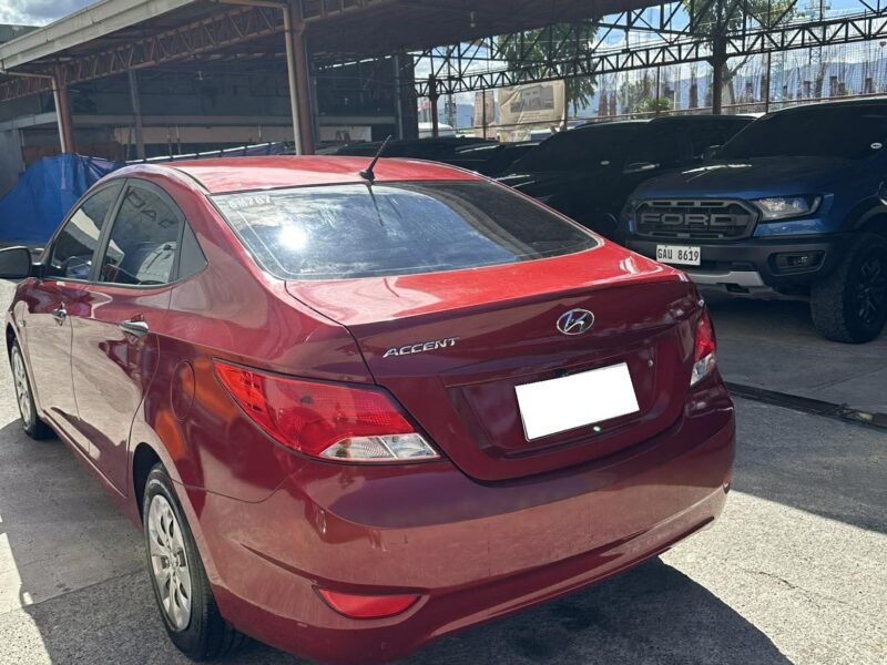 2019 HYUNDAI ACCENT 1.4L GASOLINE MANUAL TRANSMISSION