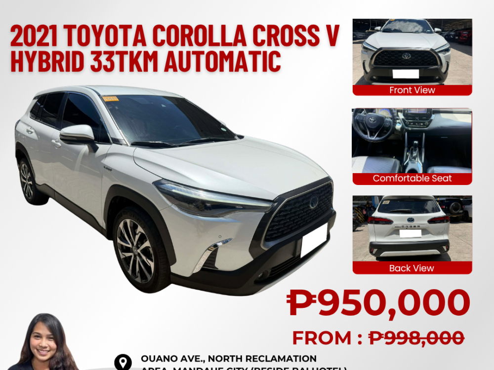 2021 TOYOTA COROLLA CROSS 1.8L V HYBRID AUTOMATIC TRANSMISSION