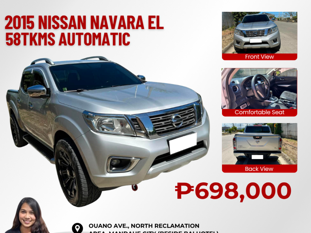 2015 NISSAN NAVARA EL AUTOMATIC TRANSMISSION