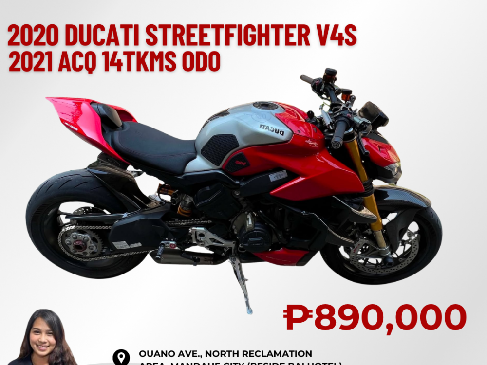 2021 Acq 2020 Ducati Streetfighter V4S