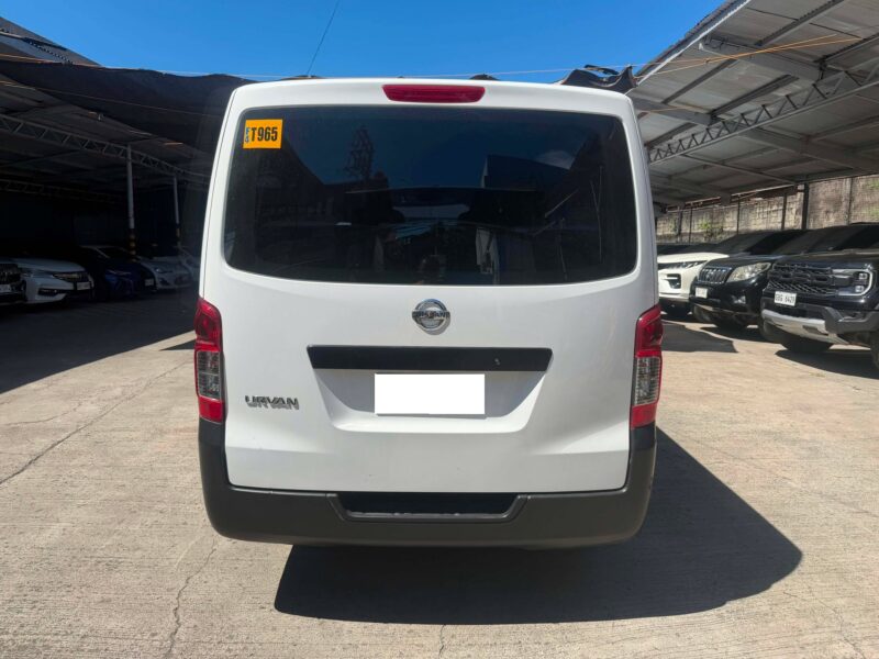2022 NISSAN URVAN 2.5L STANDARD MANUAL TRANSMISSION
