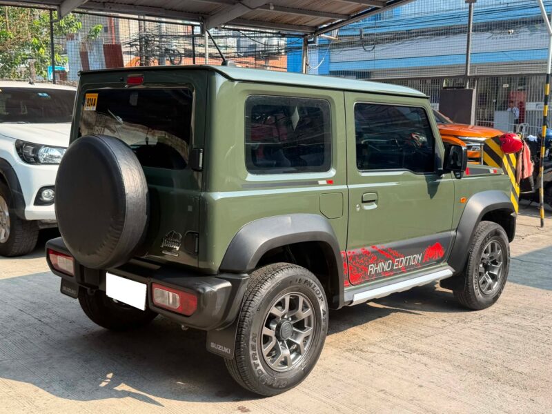 2025 SUZUKI JIMNY GLX 1.5L RHINO EDITION 4X4 AUTOMATIC TRANSMISSION
