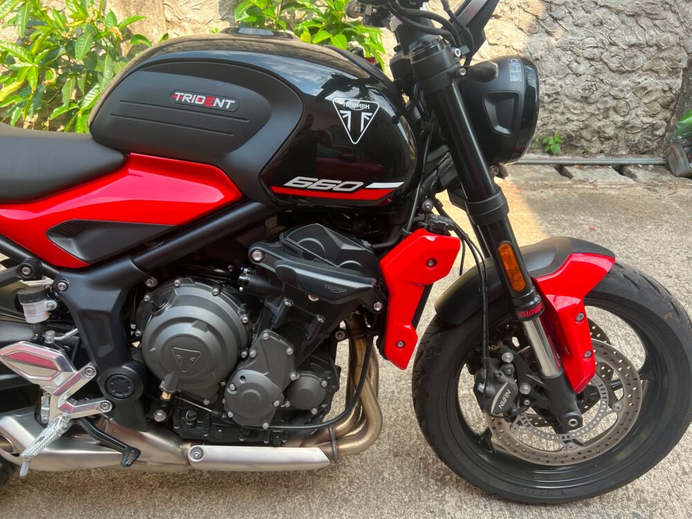 2026 TRIUMPH TRIDENT 660 300KM ONLY