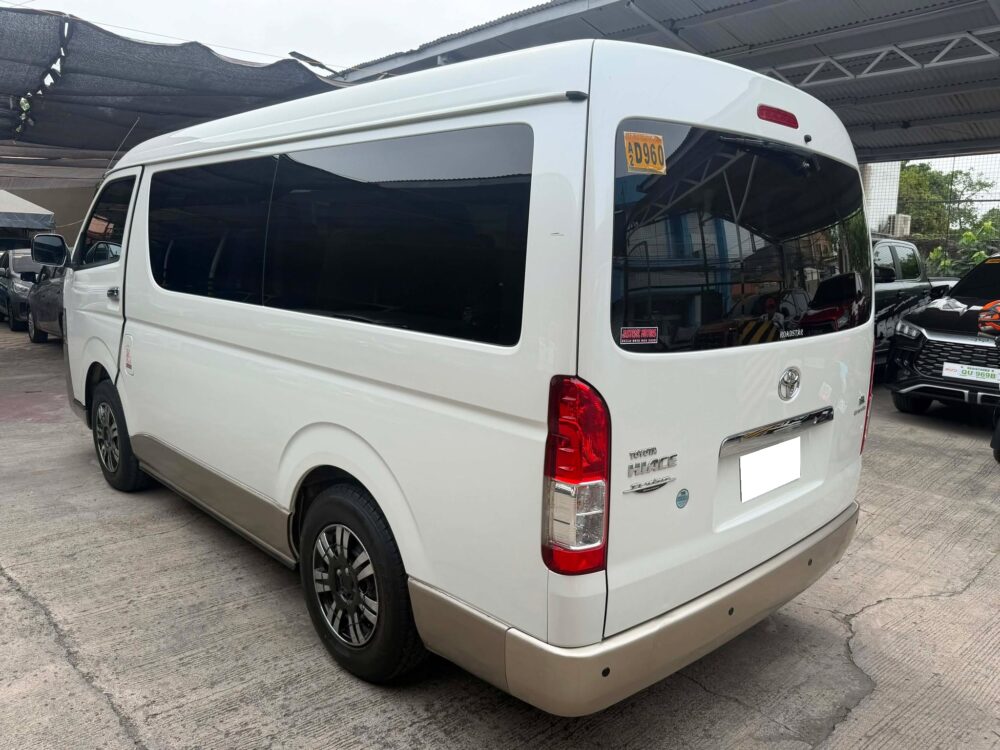 2018 TOYOTA HI ACE GL GRANDIA 3.0L D4D MANUAL TRANSMISSION