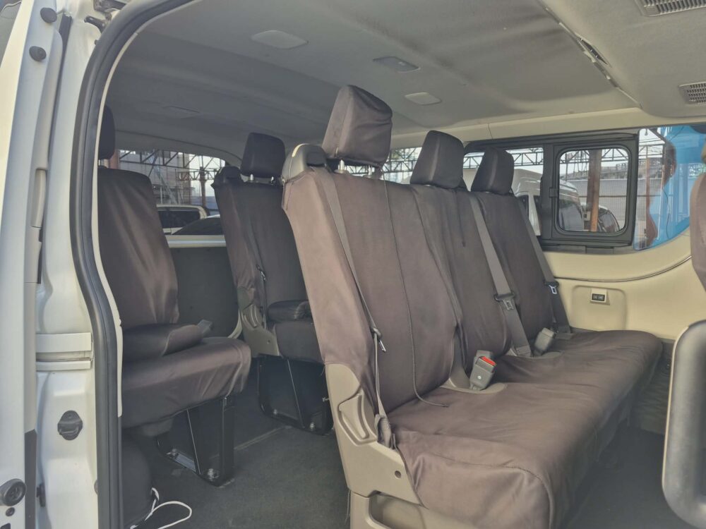 2023 TOYOTA HI ACE GL GRANDIA 2 TONE AUTOMATIC TRANSMISSION