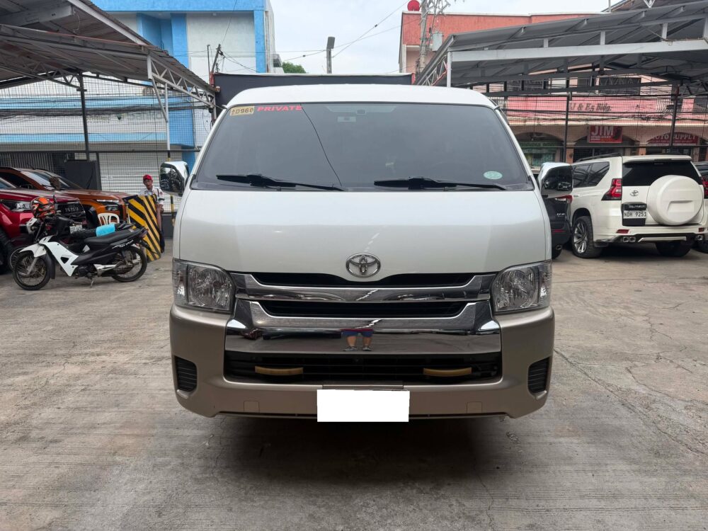 2018 TOYOTA HI ACE GL GRANDIA 3.0L D4D MANUAL TRANSMISSION