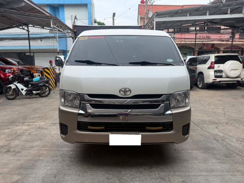 2018 TOYOTA HI ACE GL GRANDIA 3.0L D4D MANUAL TRANSMISSION
