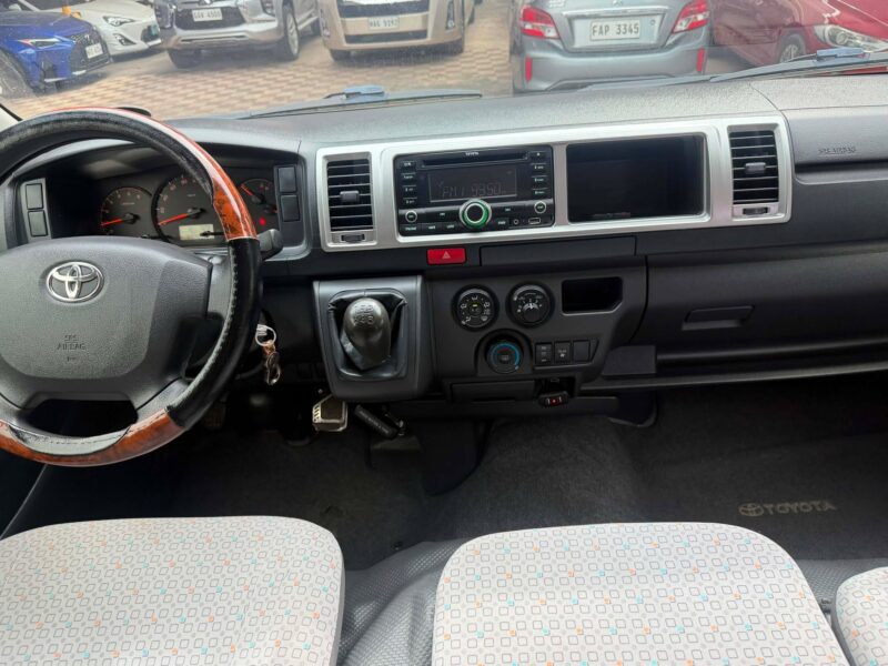 2018 TOYOTA HI ACE GL GRANDIA 3.0L D4D MANUAL TRANSMISSION