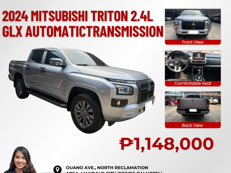 2024 MITSUBISHI TRITON 2.4L GLX