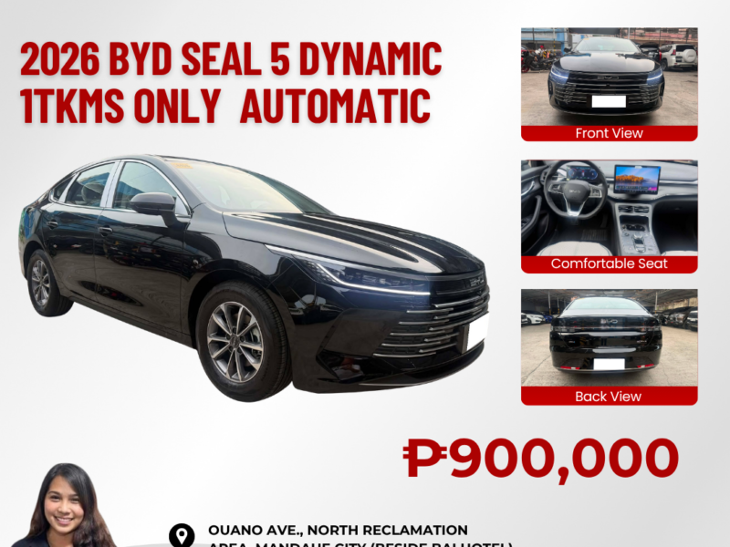 2026 BYD SEAL 5 DYNAMIC 1TKMS ONLY!!!