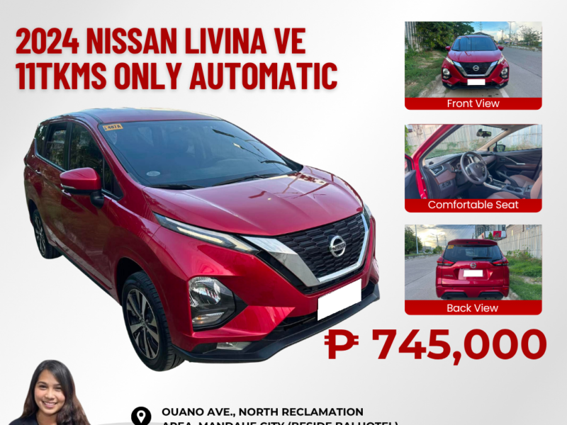 2024 NISSAN LIVINA VE AUTOMATIC TRANSMISSION
