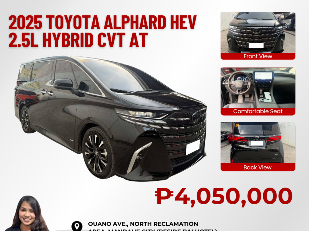 2025 TOYOTA ALPHARD HEV 2.5L HYBRID CVT
