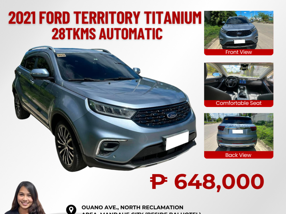 2021 FORD TERRITORY TITANIUM 1.5 28TKMS