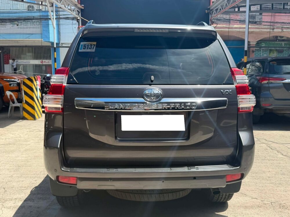 2017 TOYOTA PRADO VX 4.0L GASOLINE AUTOMATIC TRANSMISSION