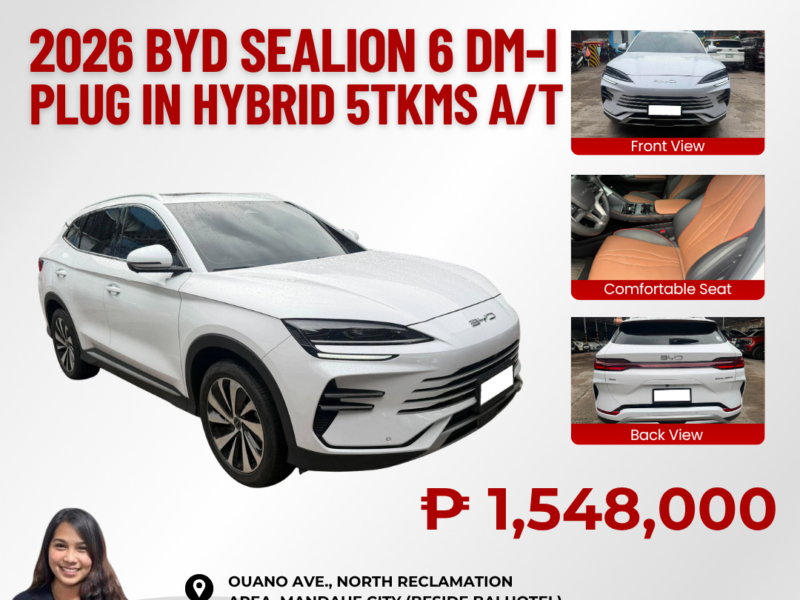 2026 BYD SEALION 6 DM-i PLUG IN HYBRID 5TKMS ONLY!!!!!