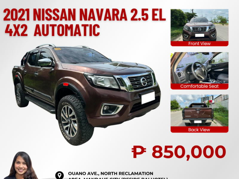 2021 NISSAN NAVARA 2.5 EL AUTOMATIC TRANSMISSION