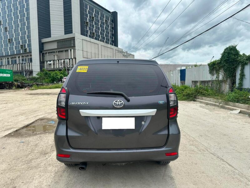 2017 TOYOTA AVANZA 1.3 E MANUAL TRANSMISSION