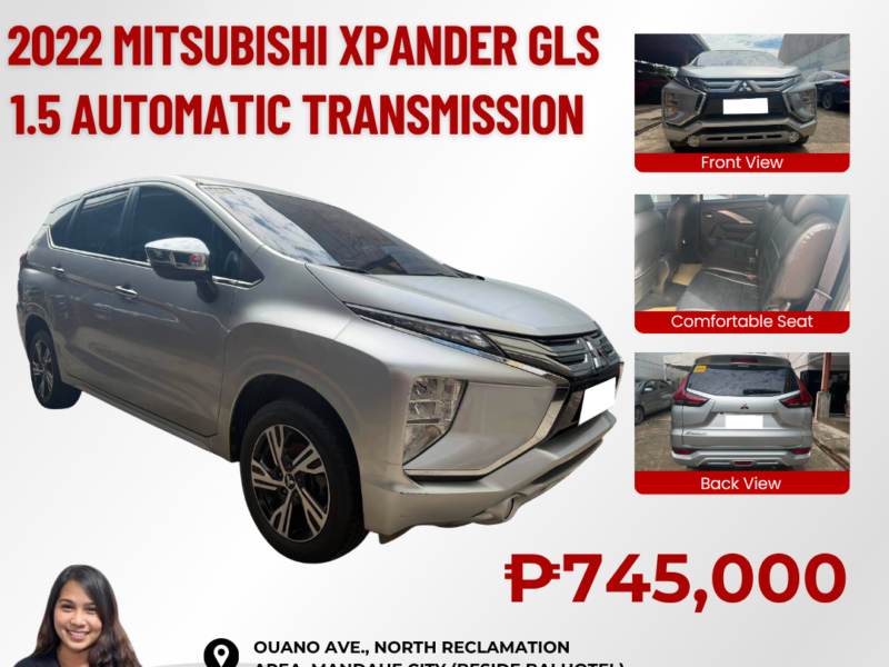 2022 MITSUBISHI XPANDER GLS 1.5 AUTOMATIC TRANSMISSION