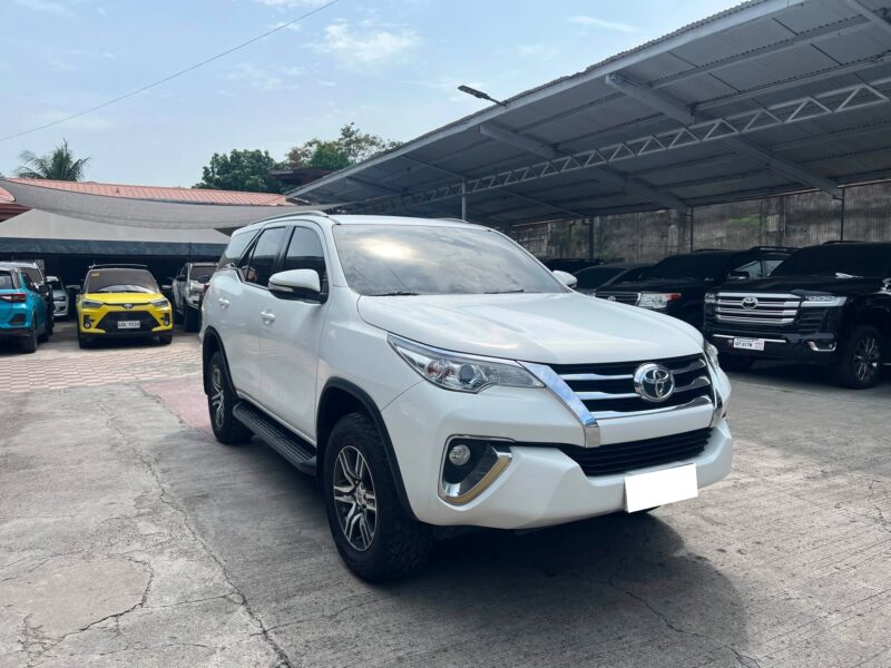 2017 TOYOTA FORTUNER G 2.4 4x2 AUTOMATIC TRANSMISSION 47TKM ONLY!!!