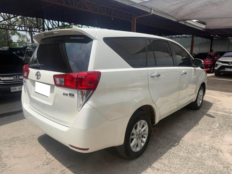 2016 TOYOTA INNOVA G 2.8 AUTOMATIC TRANSMISSION