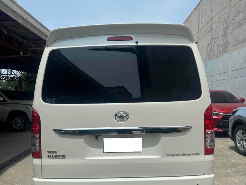 2018 TOYOTA HIACE SUPER GRANDIA 3.0 AUTOMATIC TRANSMISSION 36TKM ONLY!!!!
